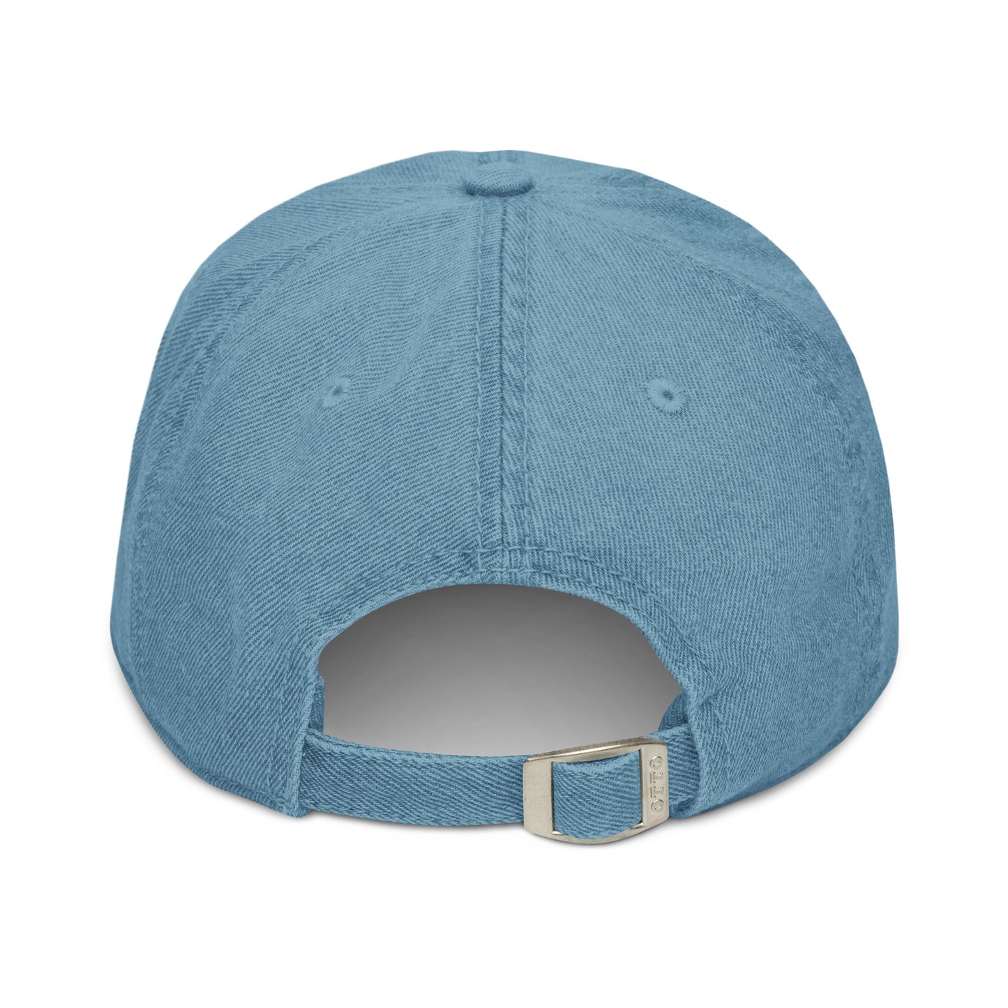 Grind & Stay Fit Orange Letter Denim Hat