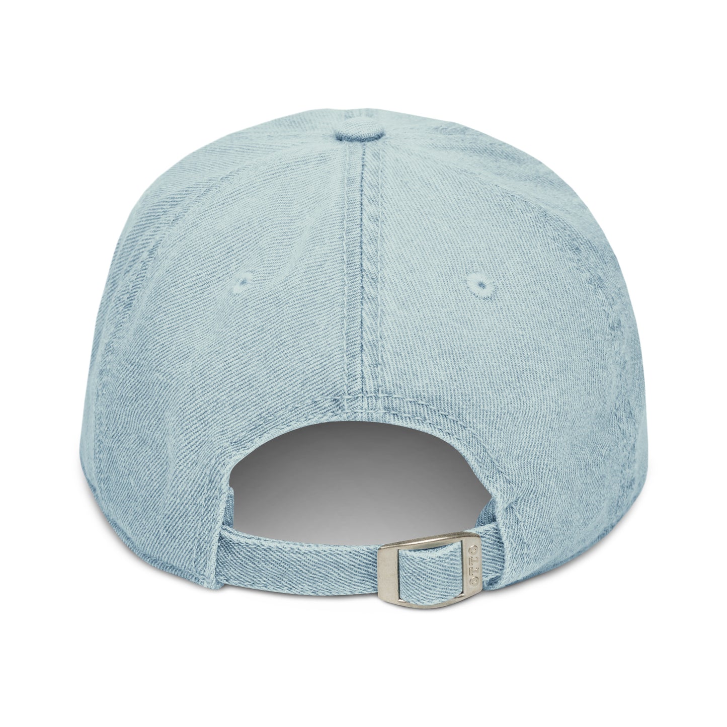 Grind & Stay Fit Orange Letter Denim Hat