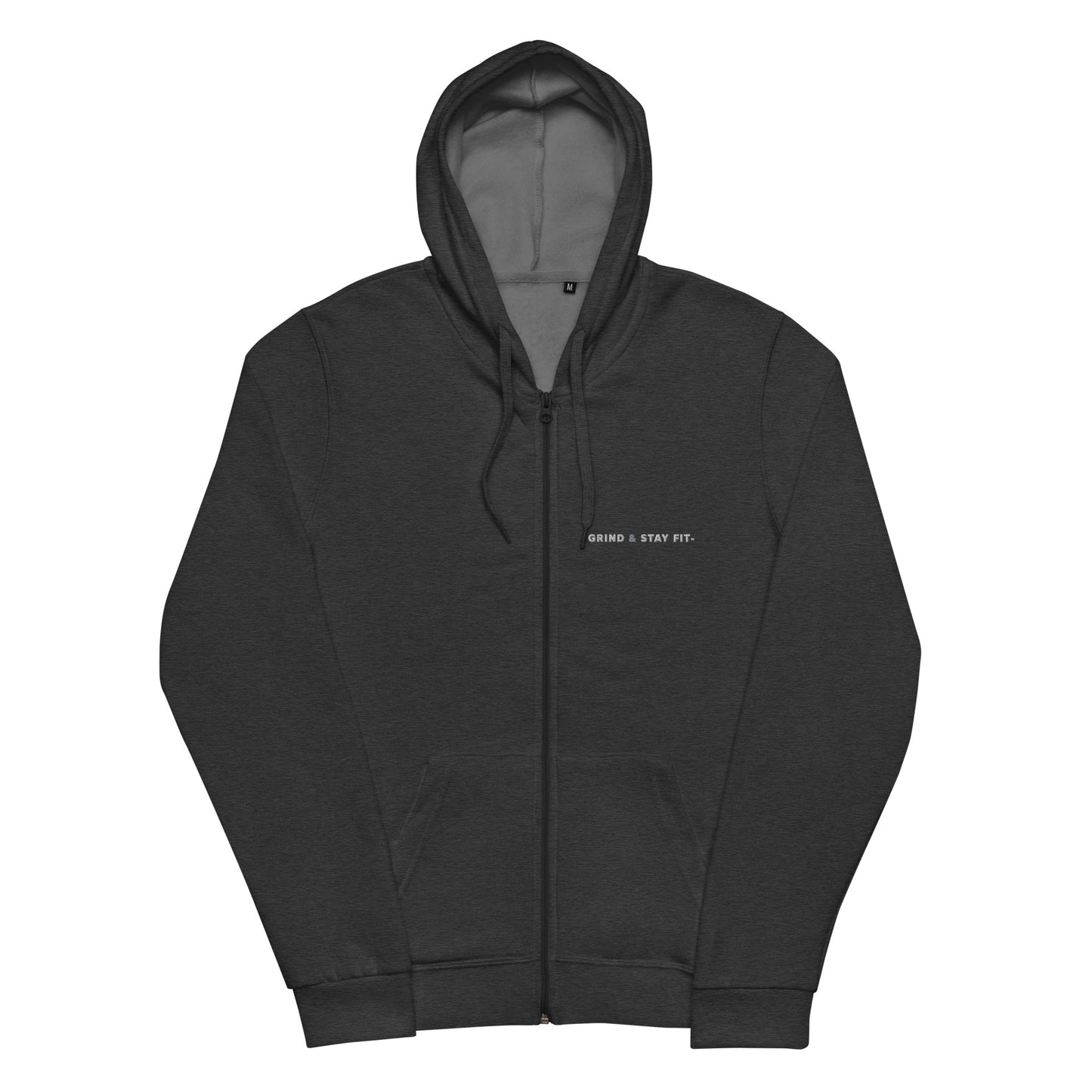 Grind & Stay Fit Unisex Basic Zip Hoodie (Click To See The Other Colors)