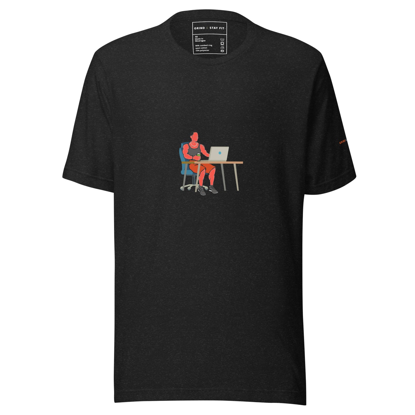 Grind & Stay Fit Red Man Tee