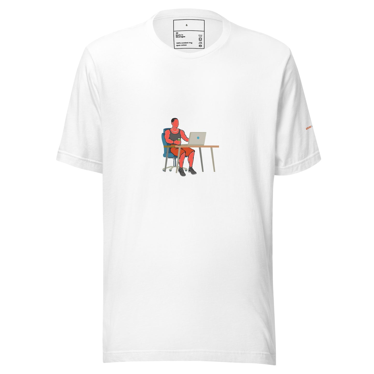 Grind & Stay Fit Red Man Tee