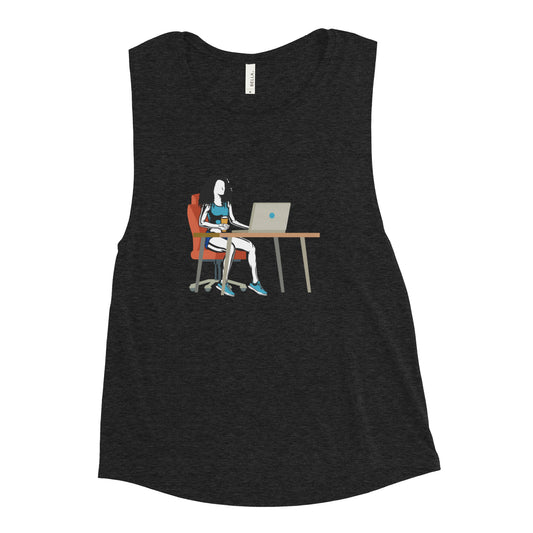 Grind & Stay Fit Ladies’ Muscle Tank