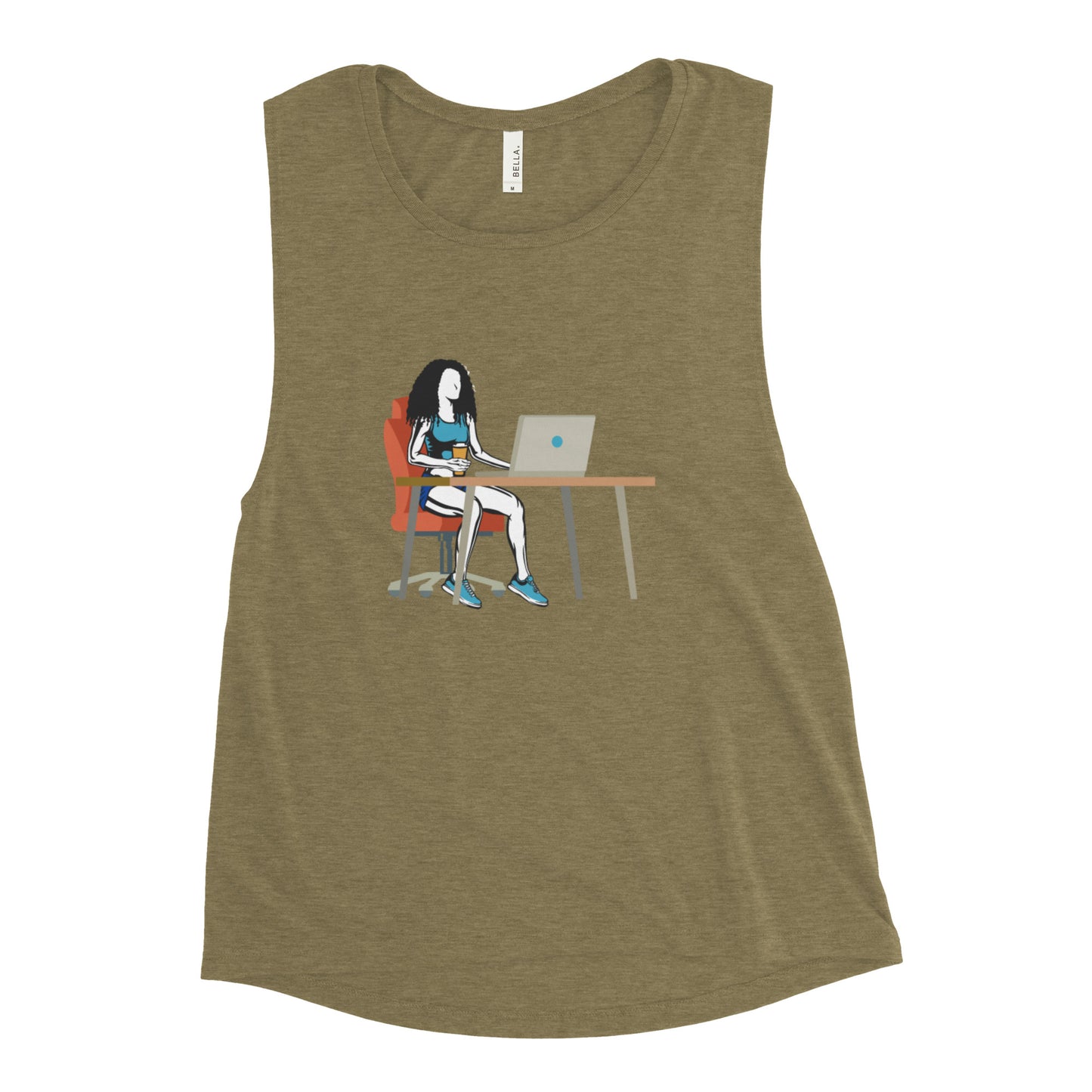 Grind & Stay Fit Ladies’ Muscle Tank