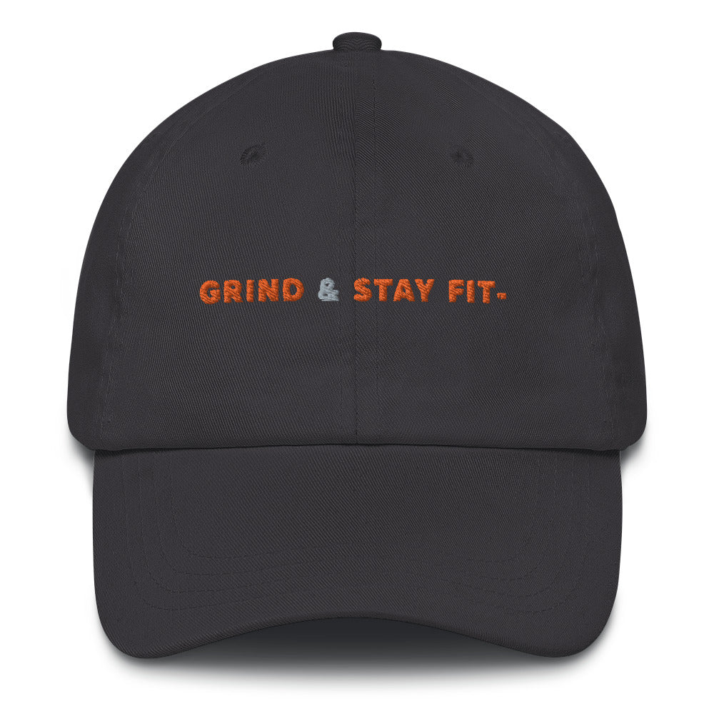 Grind & Stay Fit Dad Hat (Click To See The Other Colors)