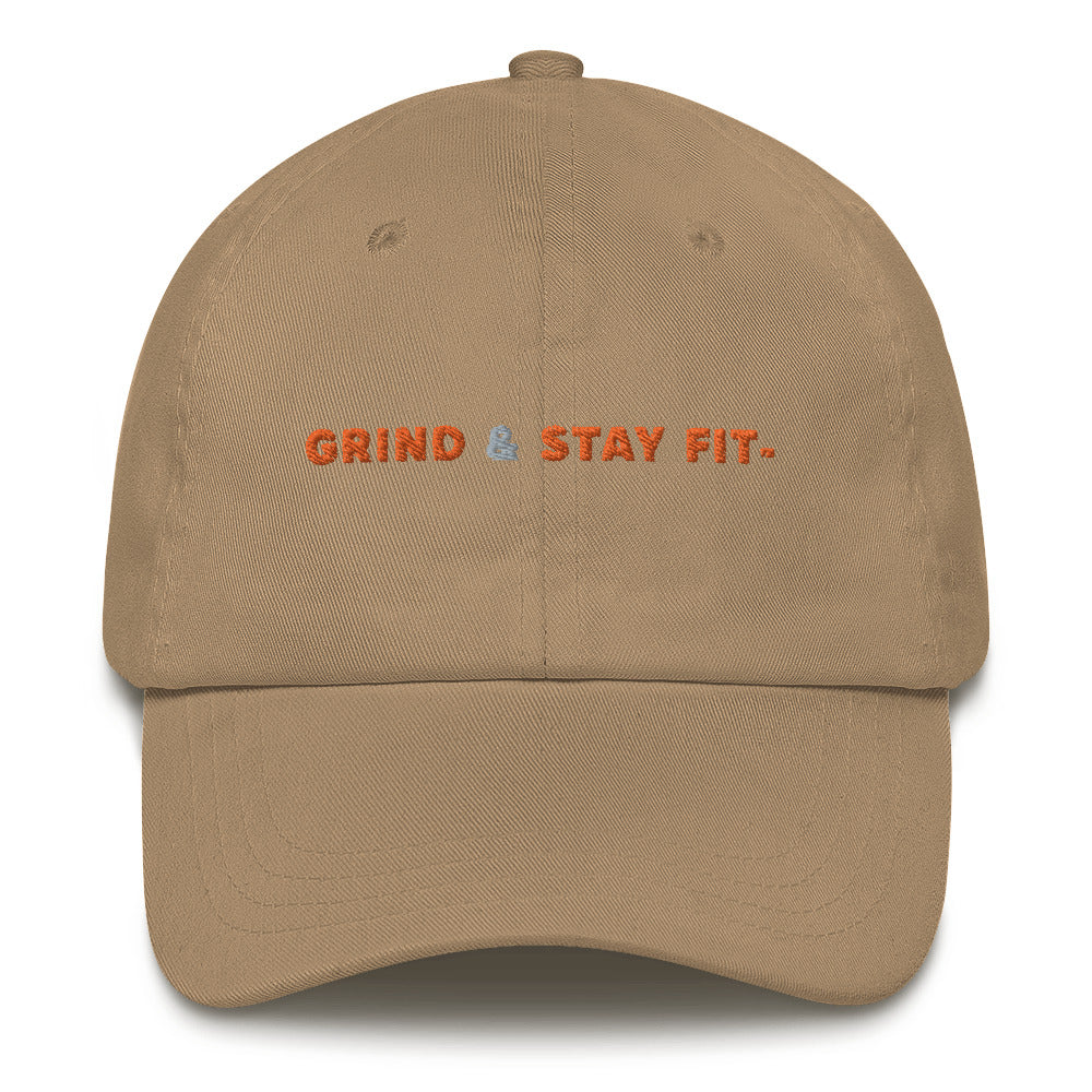 Grind & Stay Fit Dad Hat (Click To See The Other Colors)