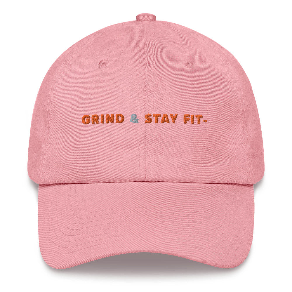 Grind & Stay Fit Dad Hat (Click To See The Other Colors)