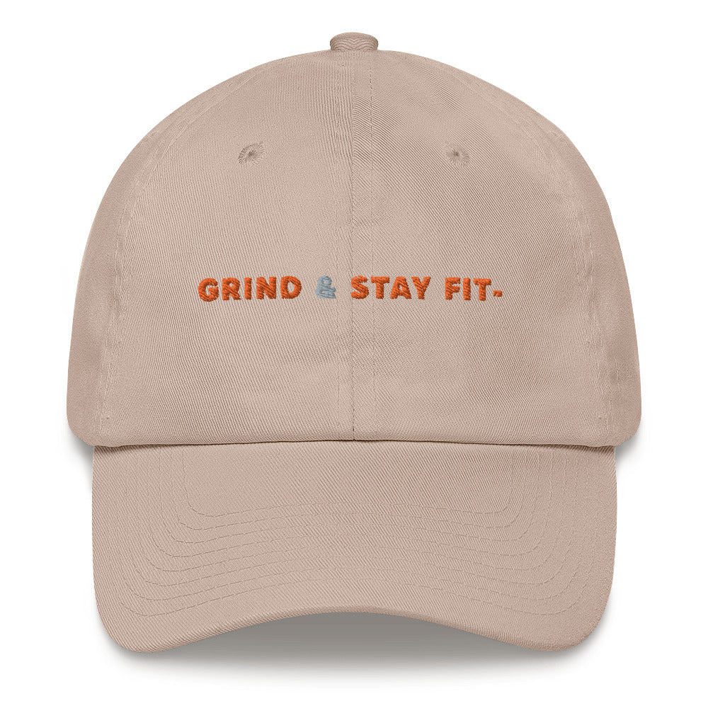 Grind & Stay Fit Dad Hat (Click To See The Other Colors)