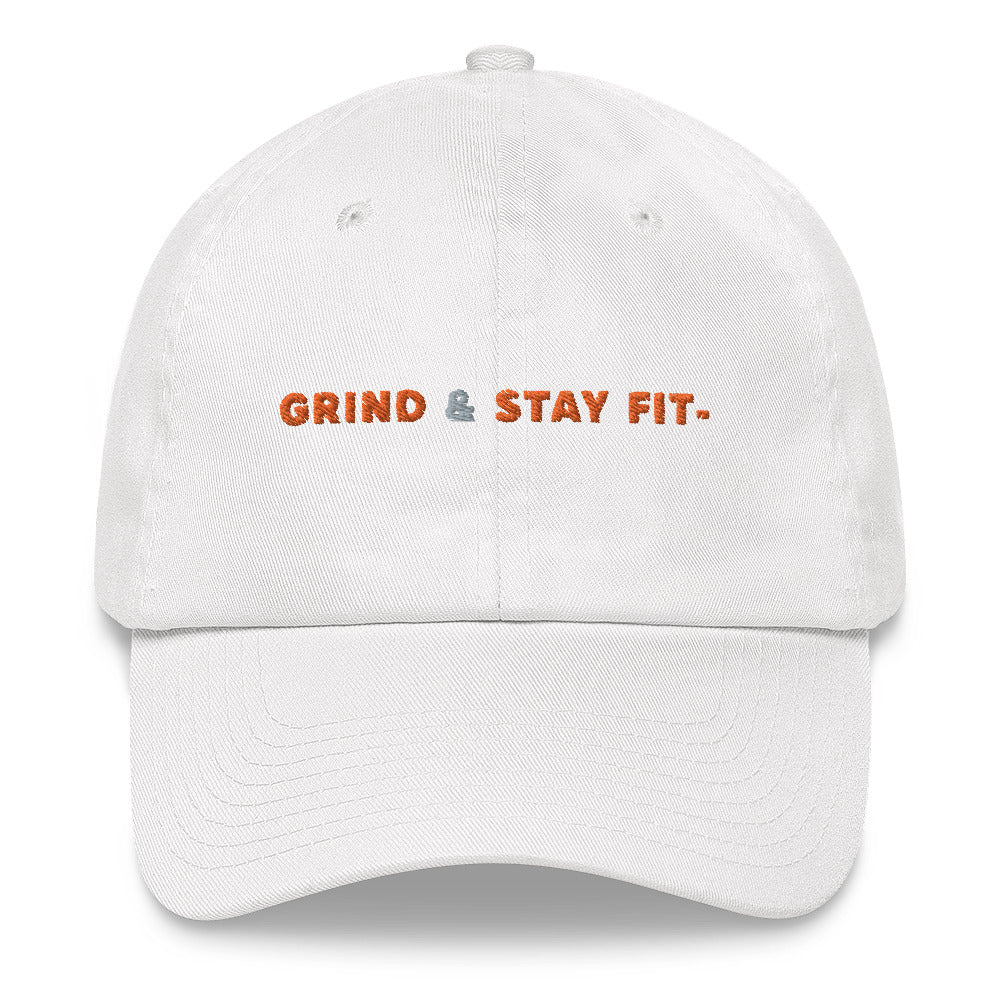 Grind & Stay Fit Dad Hat (Click To See The Other Colors)