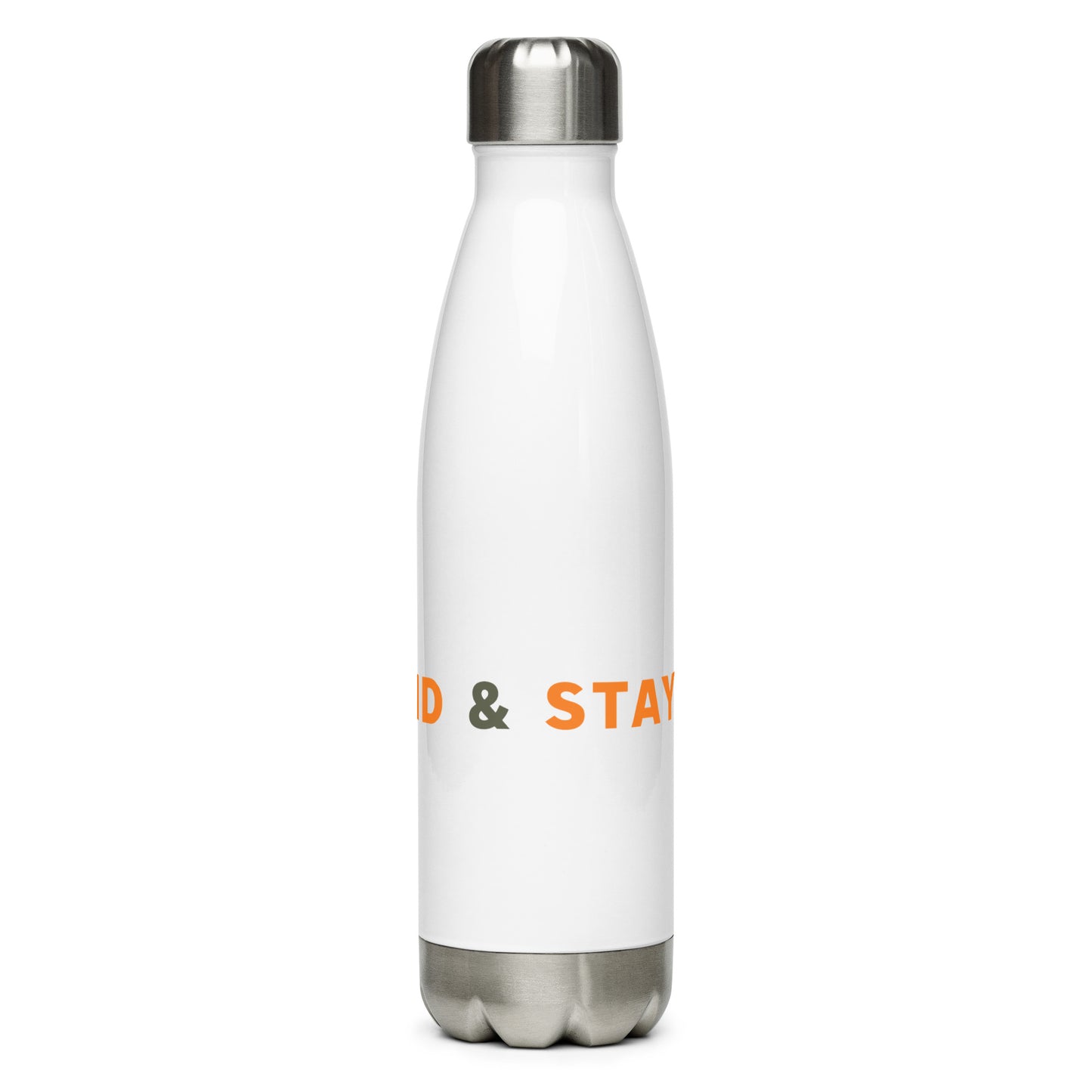 Grind & Stay Fit Constant Motivation Stainless Steel Bottle