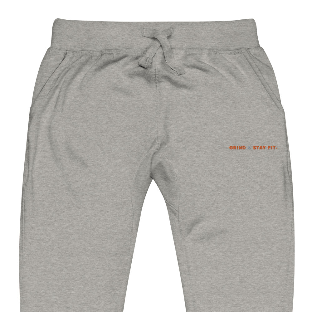 Grind & Stay Fit Unisex Fleece Sweatpants (Click To See The Other Colors)