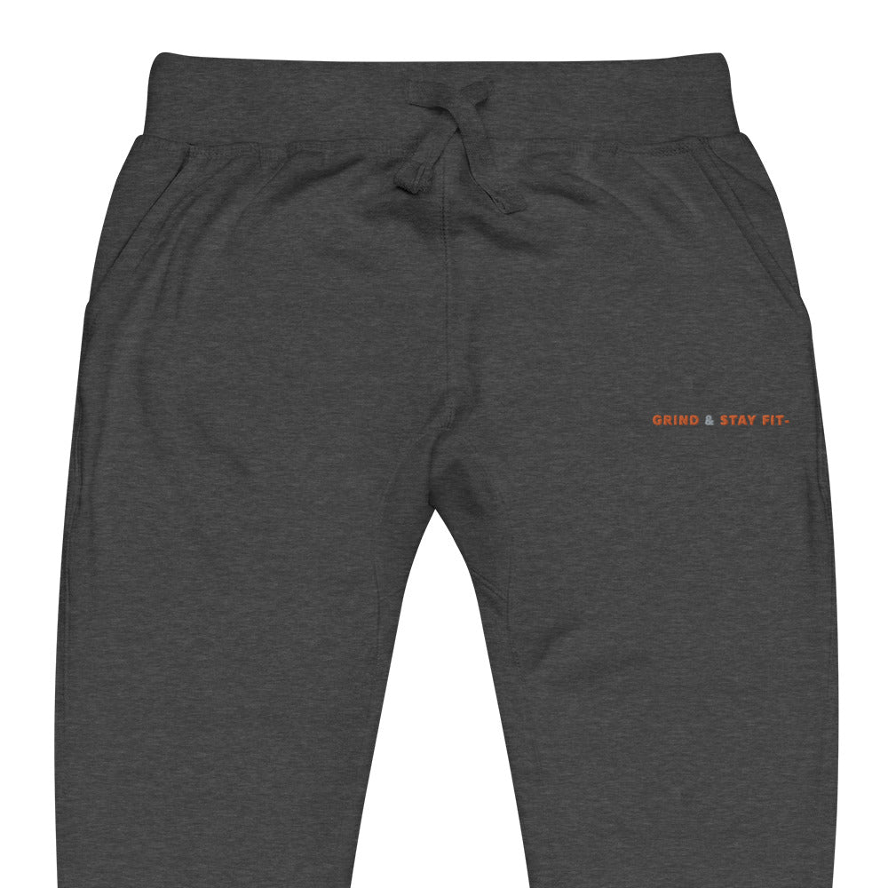 Grind & Stay Fit Unisex Fleece Sweatpants (Click To See The Other Colors)