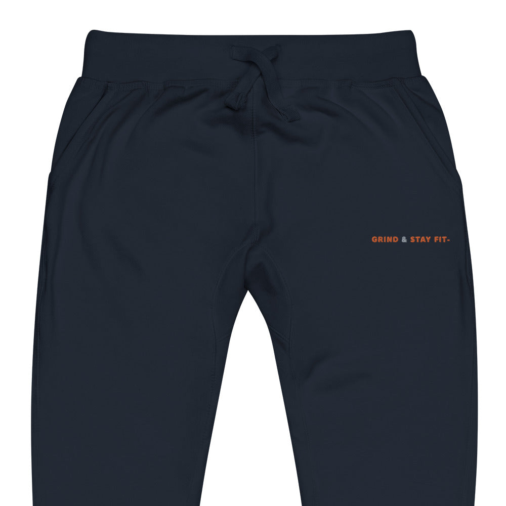 Grind & Stay Fit Unisex Fleece Sweatpants (Click To See The Other Colors)