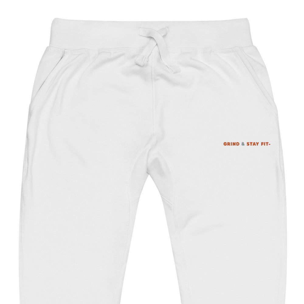 Grind & Stay Fit Unisex Fleece Sweatpants (Click To See The Other Colors)