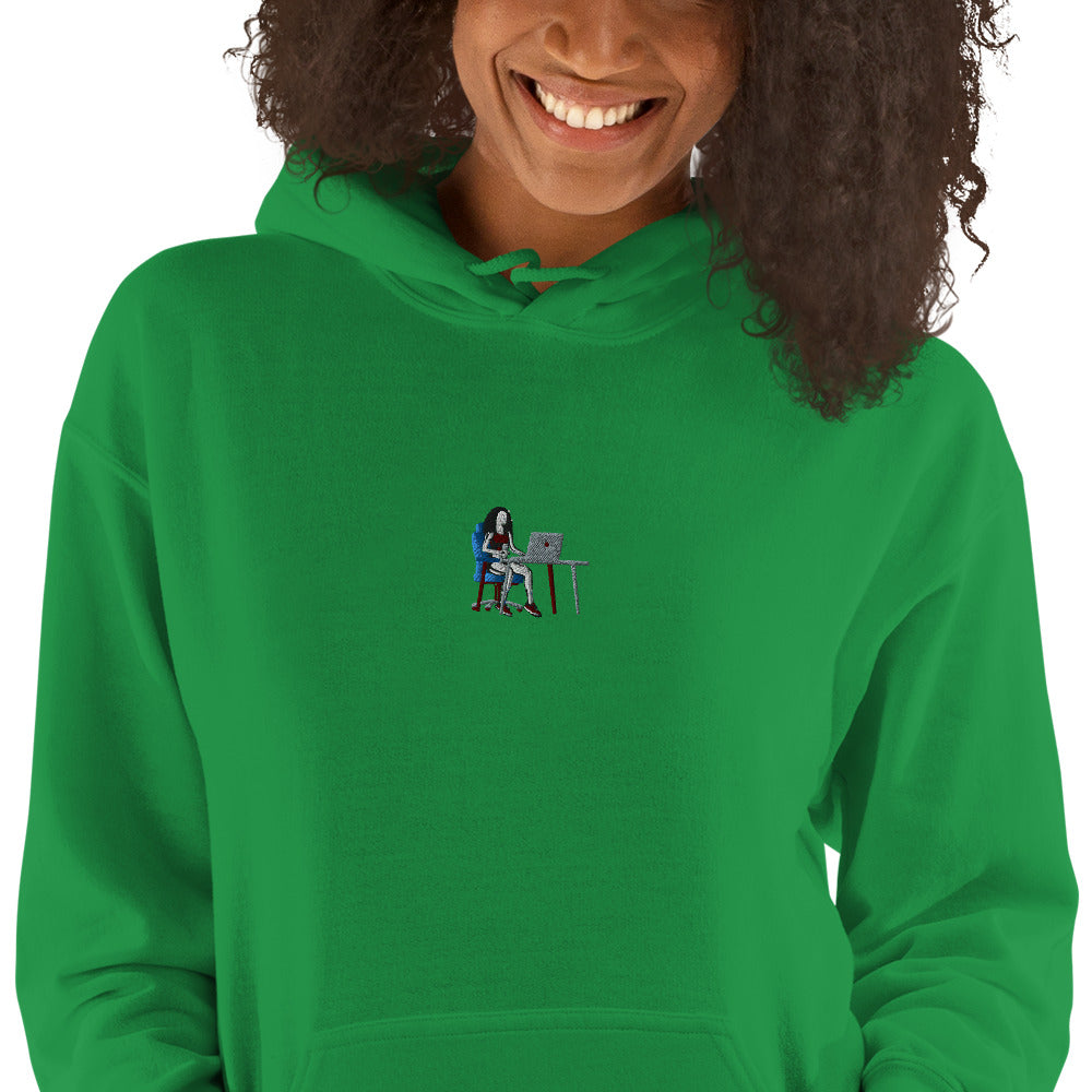 Grind & Stay Fit Solo Woman Hoodie (Click To See The Other Colors)