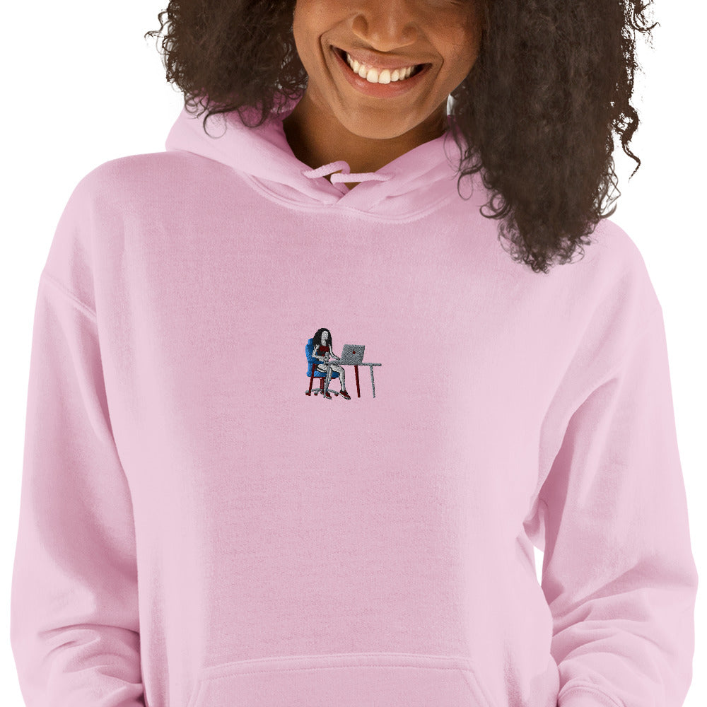 Grind & Stay Fit Solo Woman Hoodie (Click To See The Other Colors)