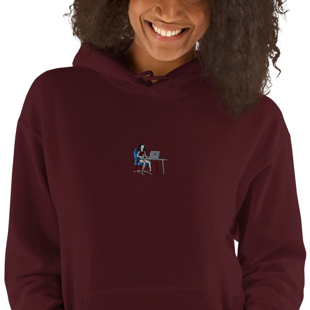 Grind & Stay Fit Solo Woman Hoodie (Click To See The Other Colors)