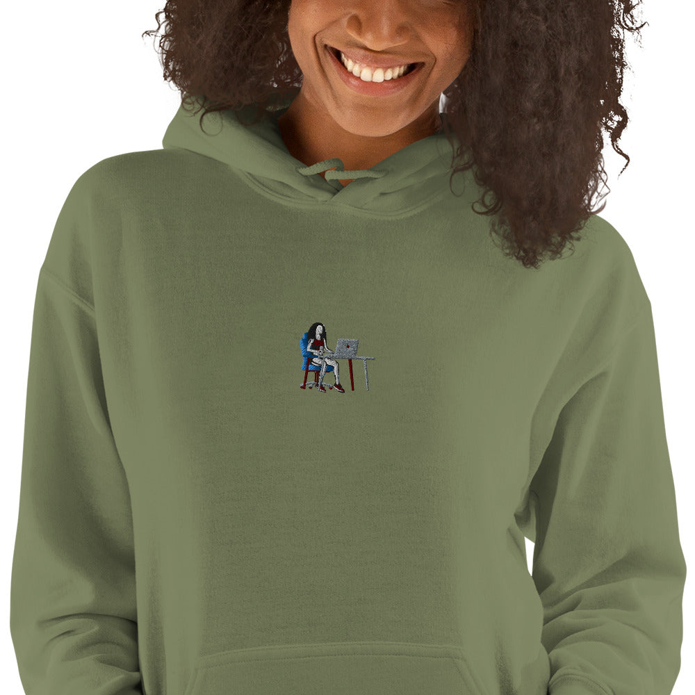 Grind & Stay Fit Solo Woman Hoodie (Click To See The Other Colors)