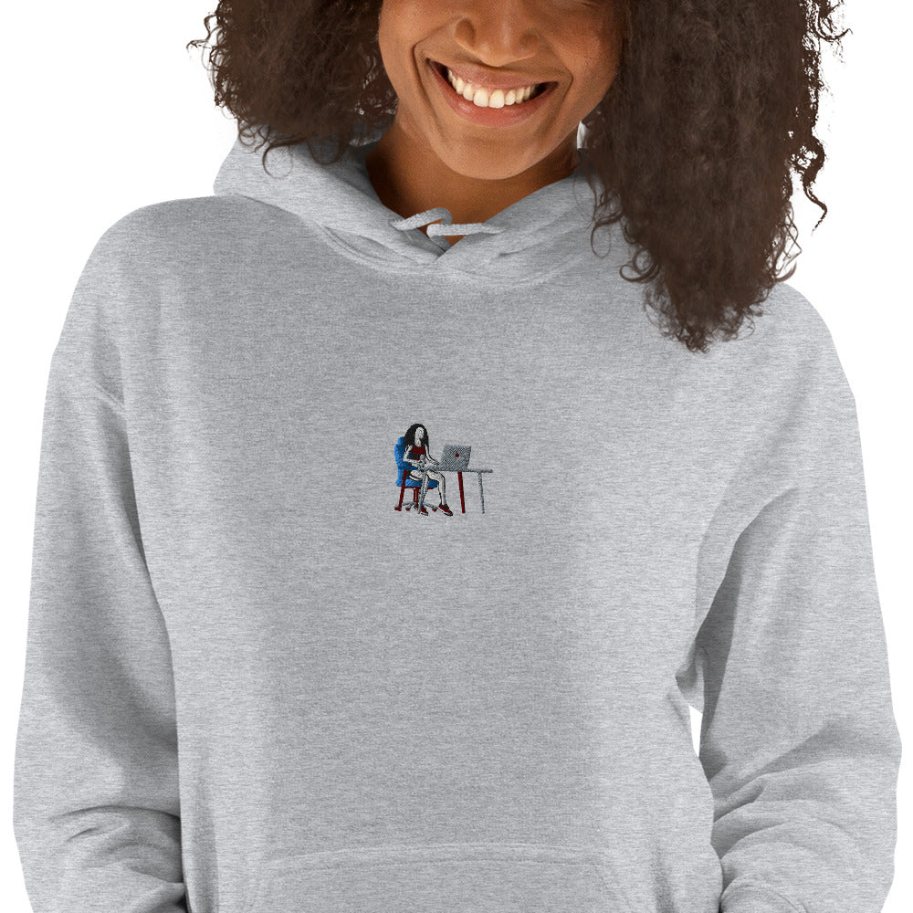 Grind & Stay Fit Solo Woman Hoodie (Click To See The Other Colors)