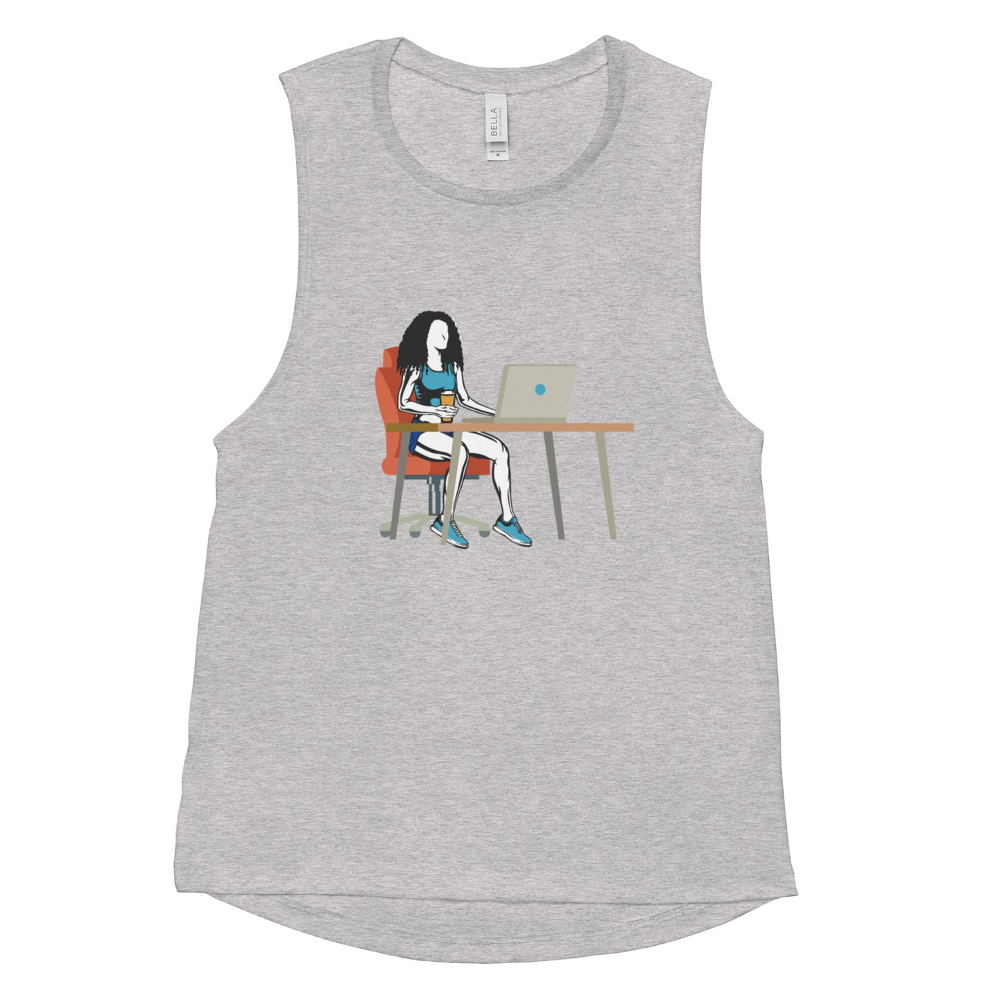 Grind & Stay Fit Ladies’ Muscle Tank (Click To See The Other Colors)