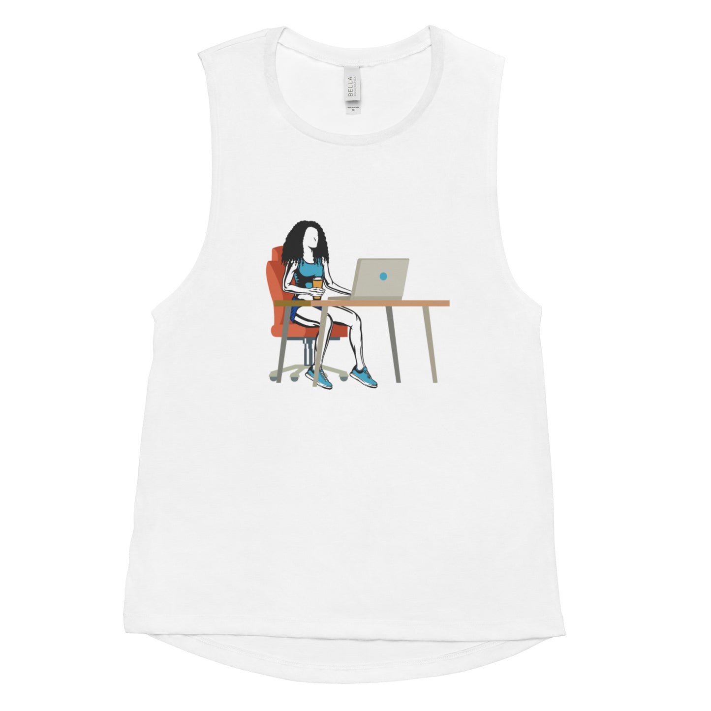 Grind & Stay Fit Ladies’ Muscle Tank (Click To See The Other Colors)