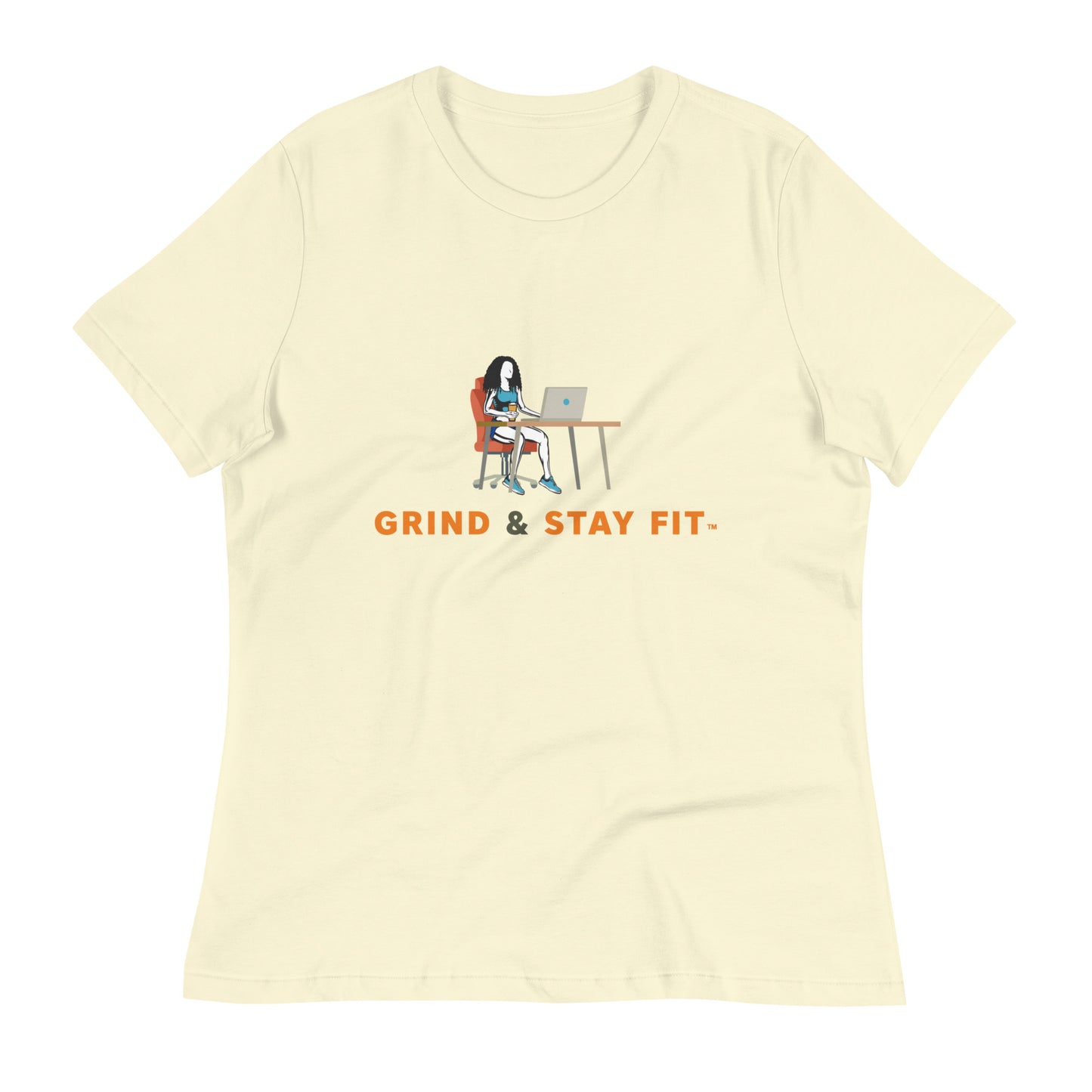 Grind & Stay Fit Women's Relaxed T-Shirt (Click To See The Other Colors)