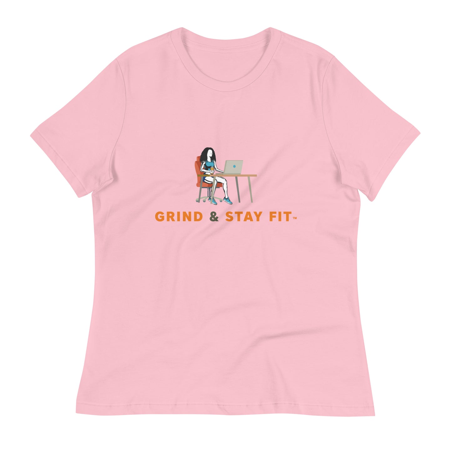 Grind & Stay Fit Women's Relaxed T-Shirt (Click To See The Other Colors)